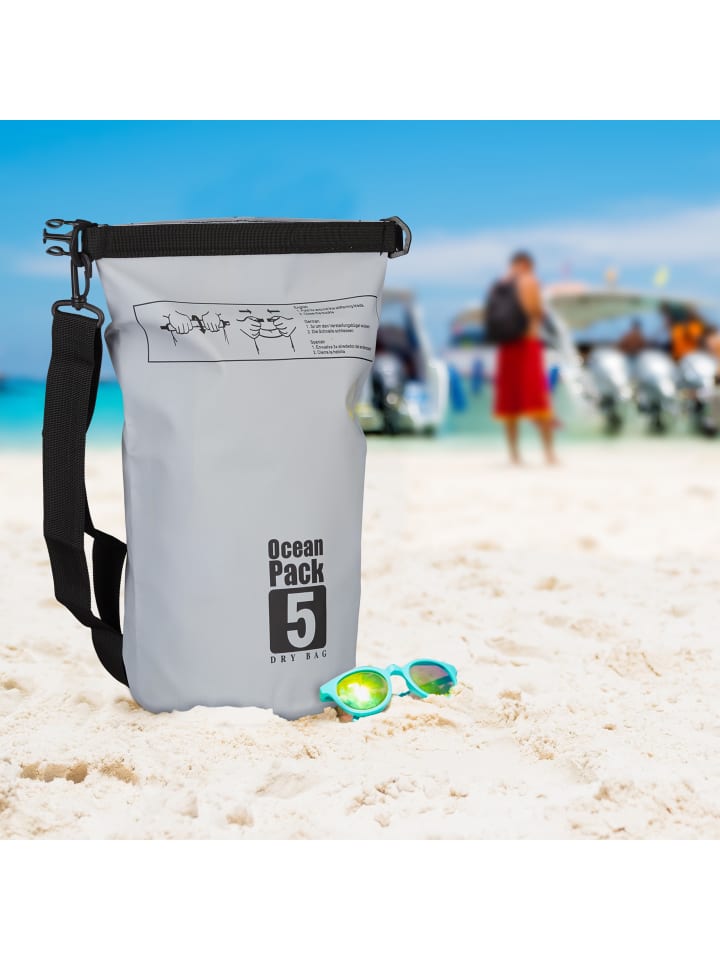relaxdays Ocean Pack in Dunkelgrau - 5 l günstig kaufen onesize