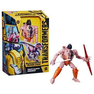 Transformers Generations Legacy Buzzworthy Bumblebee Actionfigur Heroic Maximal Dinobot 18 cm
