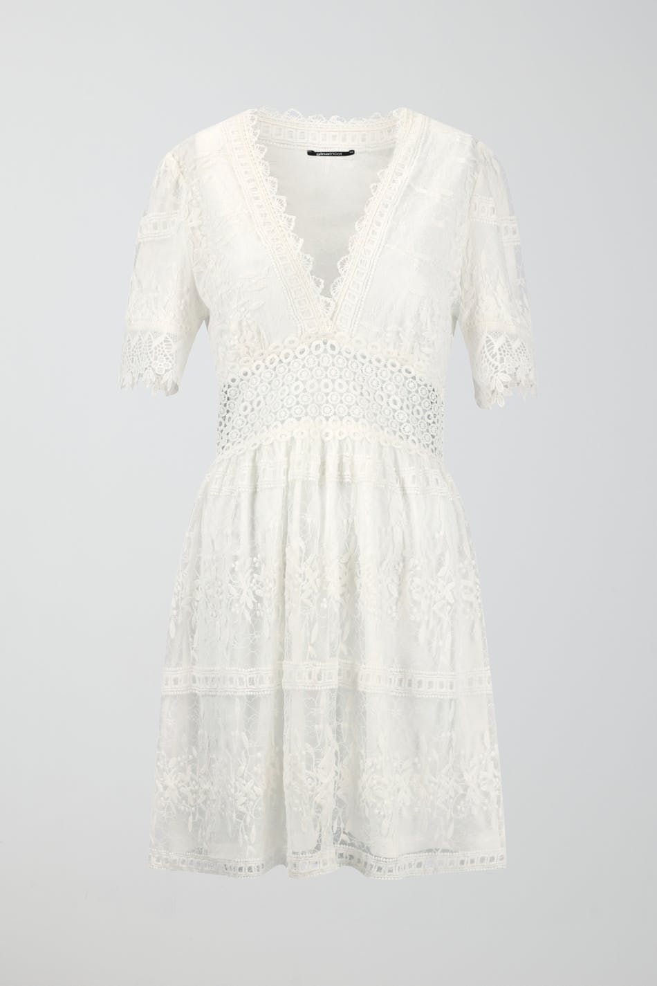 Lace mini dress