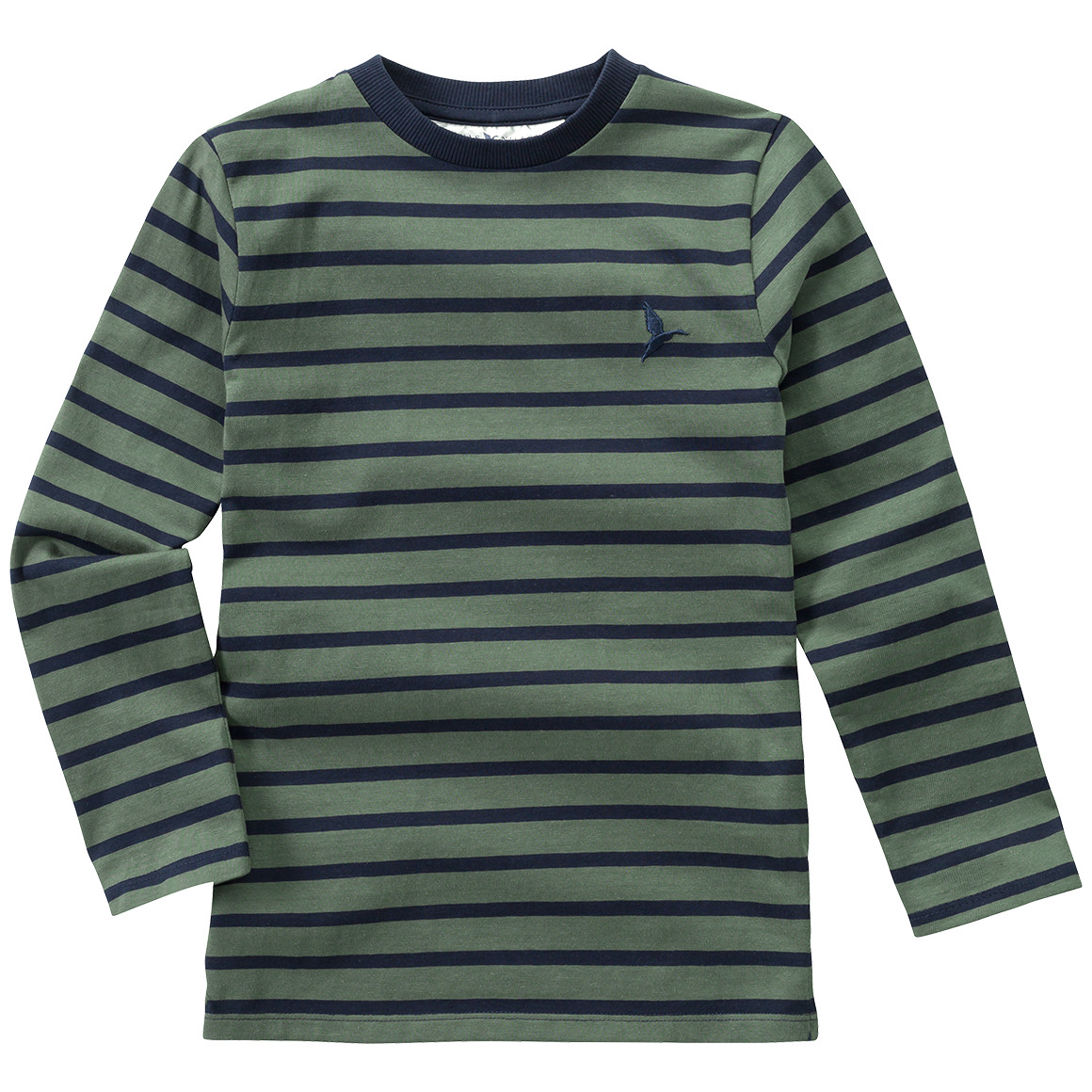 Jungen Langarmshirt im Ringel-Look