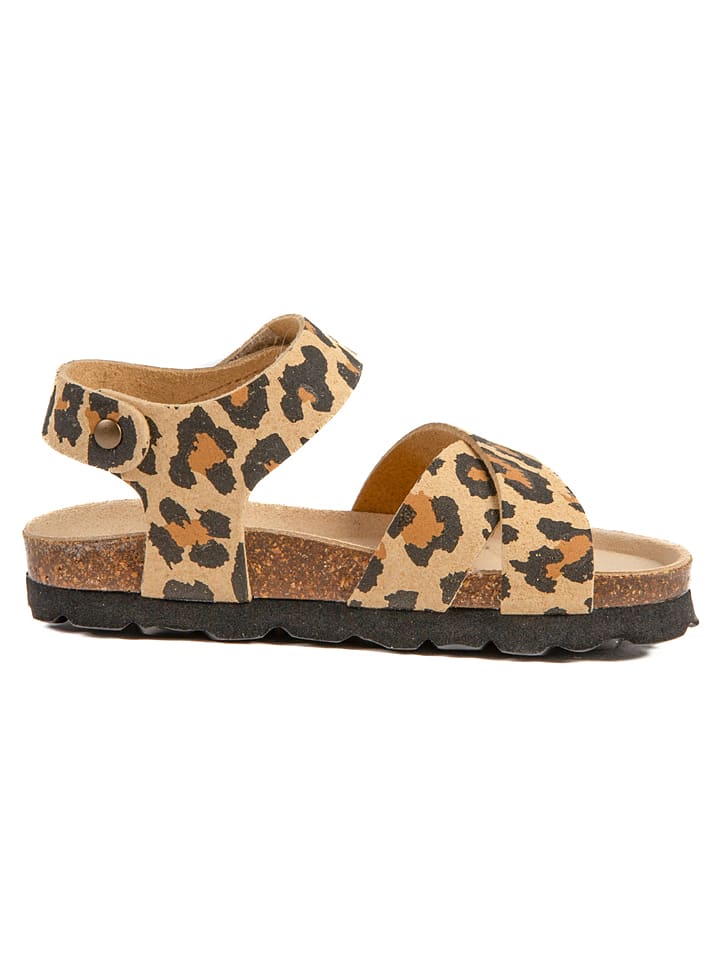 BABUNKERS Family Sandalen in Beige/ Braun günstig kaufen