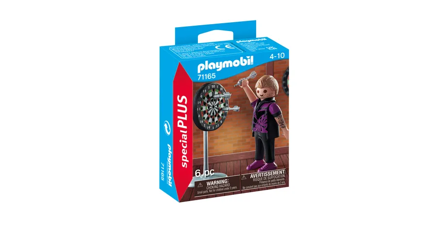 PLAYMOBIL 71165 - Special Plus - Dartspieler