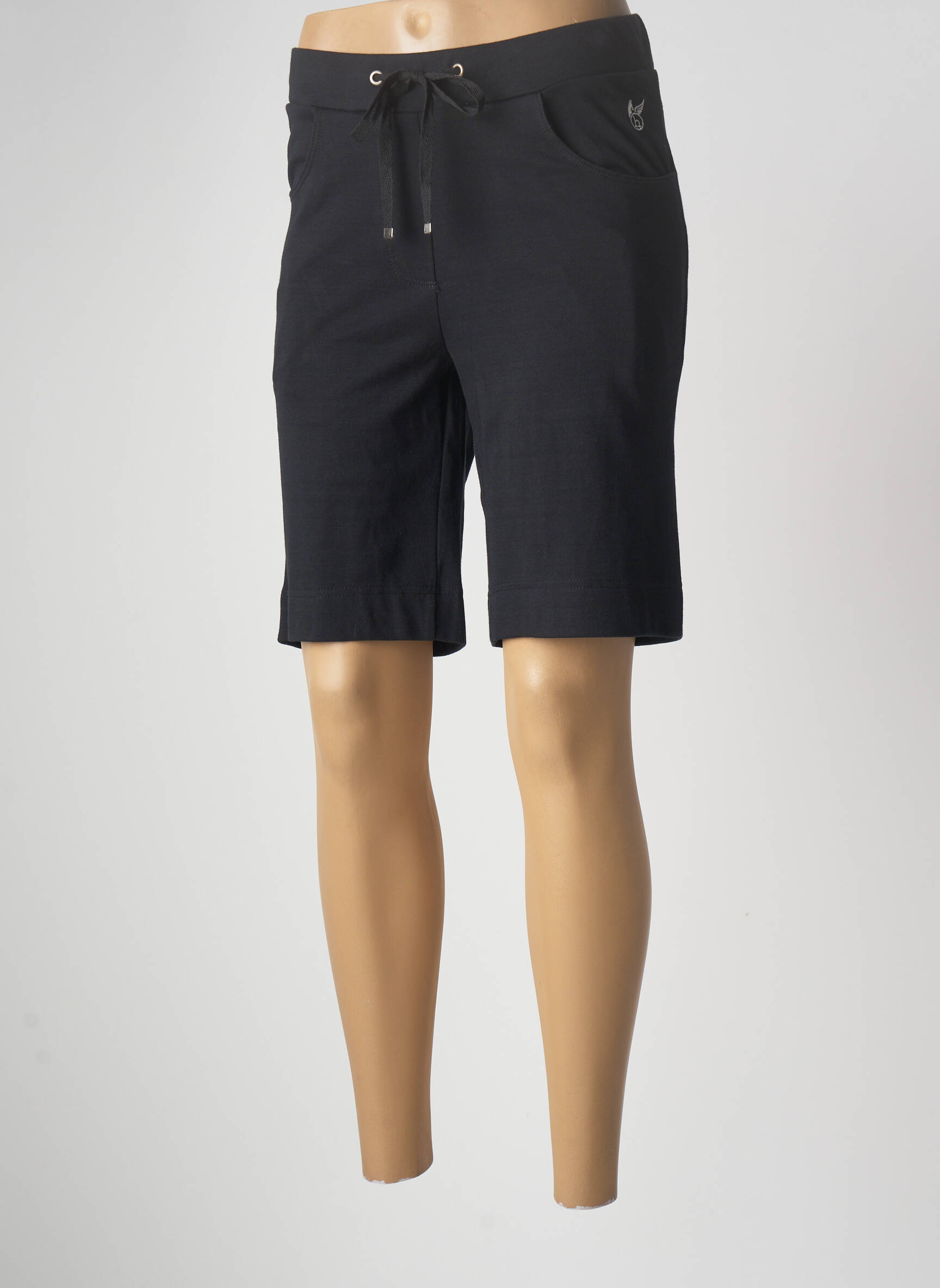 Hajo Bermudas Femme couleur noir
