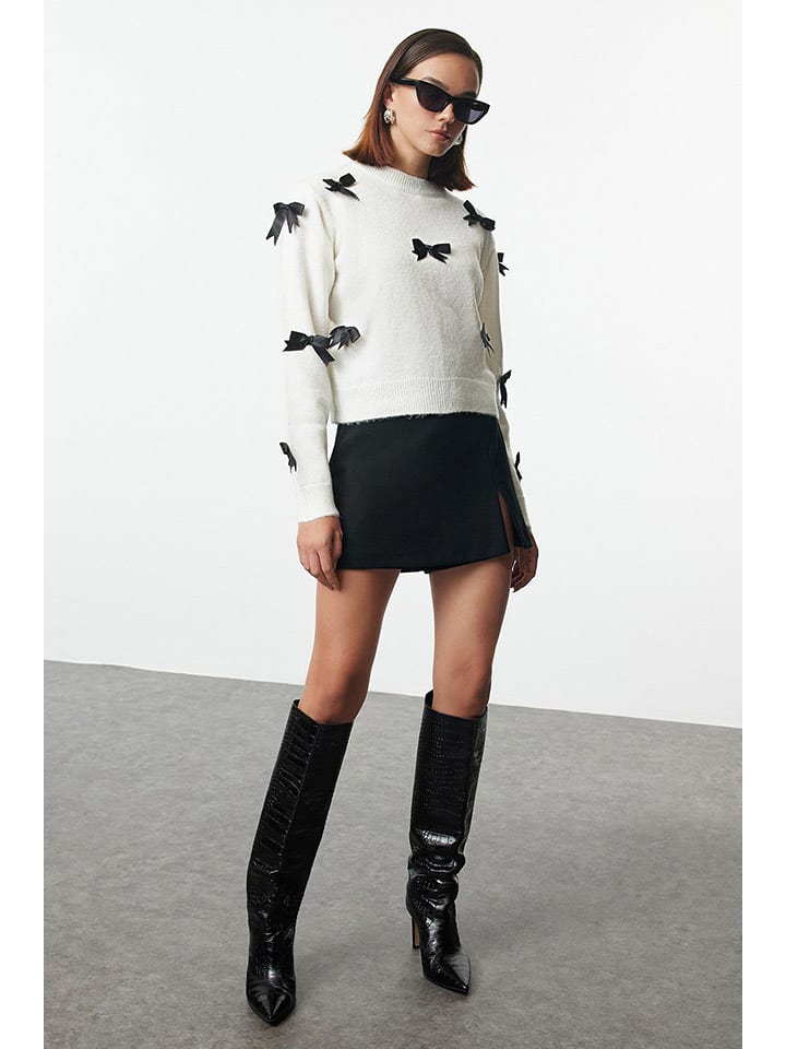 trendyol Pullover in Creme günstig kaufen