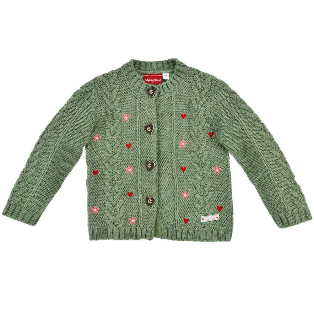 BONDI Strickjacke BONDI Mädchen Trachten Strickjacke 'Alpenglück' mi