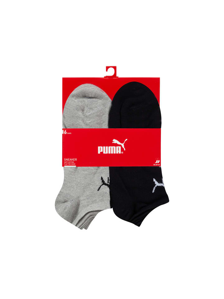 Puma Socken ELEMENTS SNEAKER 18P in 666 - black/grey günstig kaufen