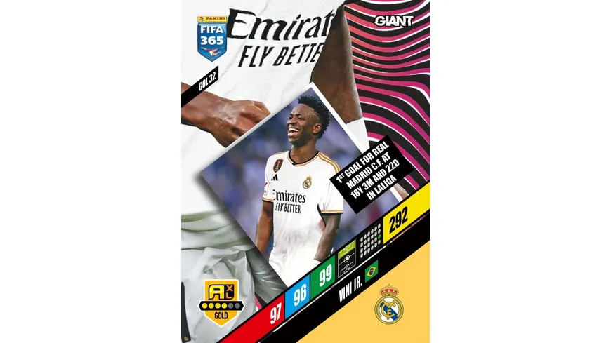 PANINI FIFA 365 AdrenalinXL Trading Cards Kollektion - Starter Pack