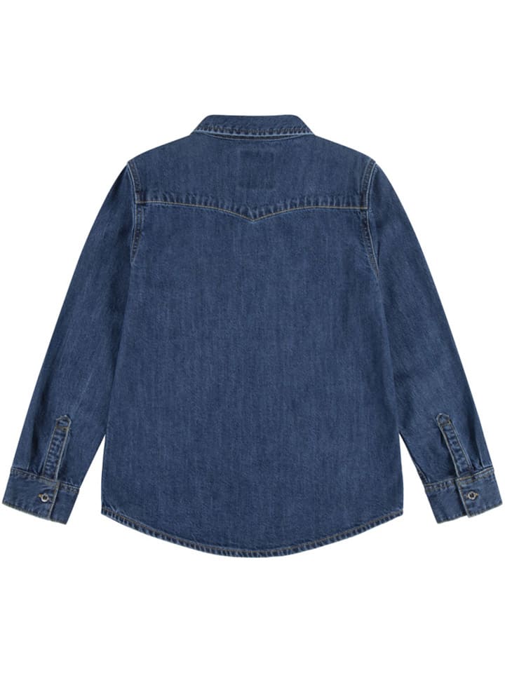 Levi's Kids Jeanshemd in Blau günstig kaufen