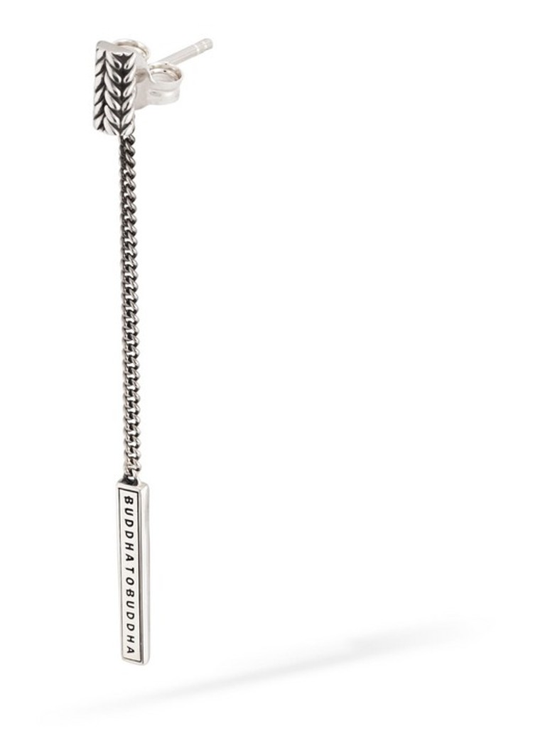 Buddha to Buddha Ellen single silver stud earring