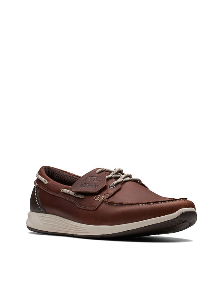 Clarks Leder-Slipper 