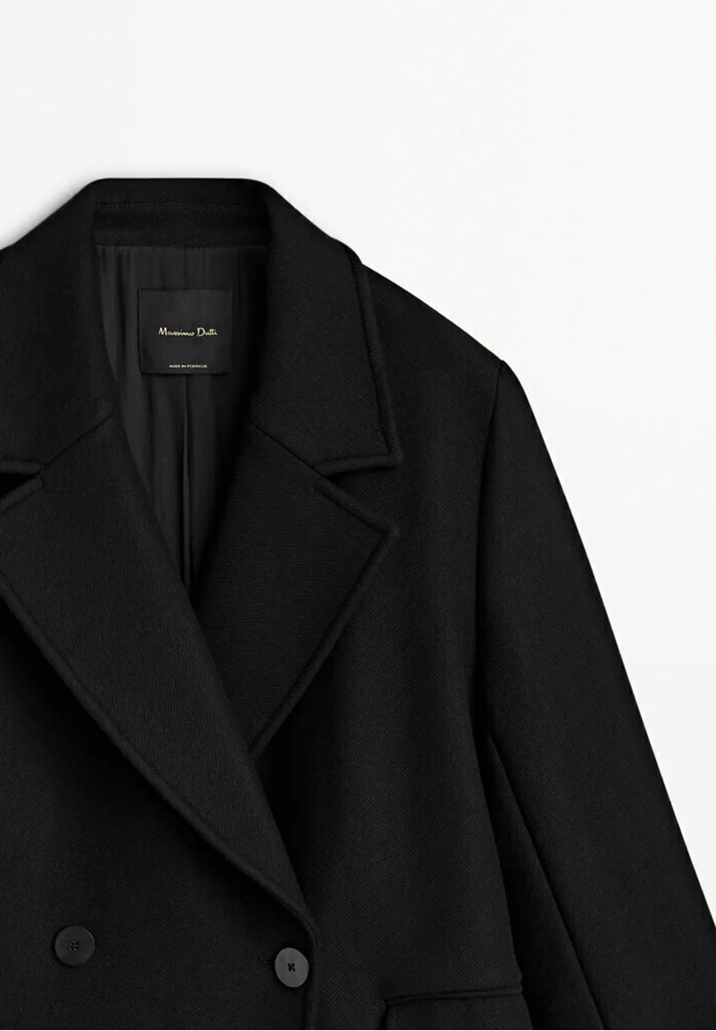 Massimo Dutti BLEND COMFORT - Abrigo clásico
