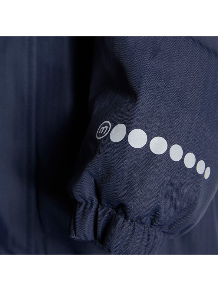Minymo Schneeoverall 162145 Schneeanzug mit Kapuze und Fußschlafen in Blau günstig kaufen
