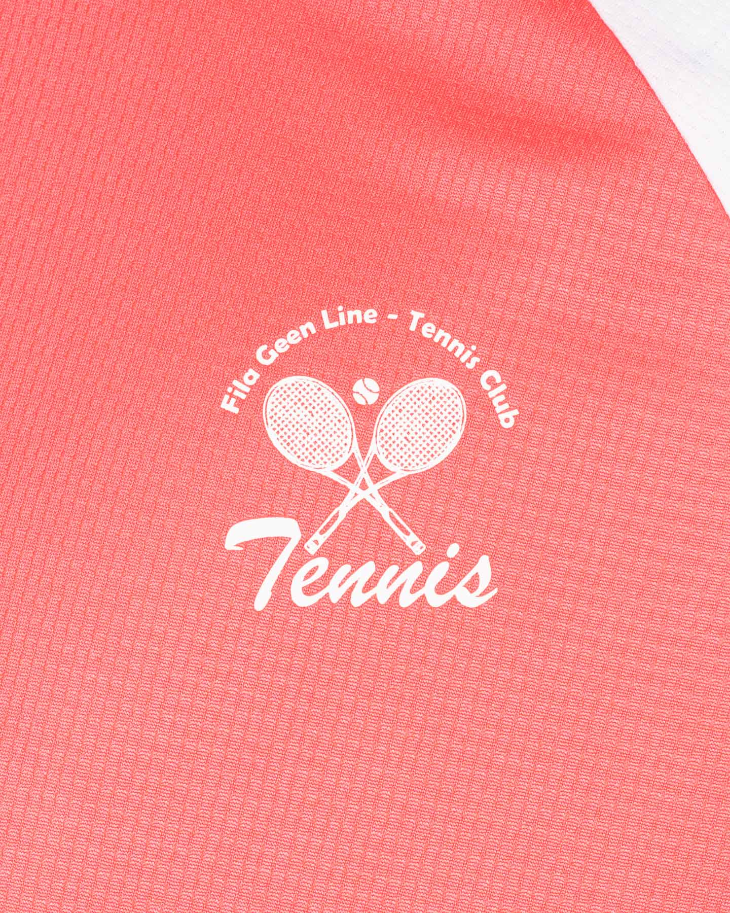Koszulka tenisowa Fila Court Line Jr FTG030W24-PK