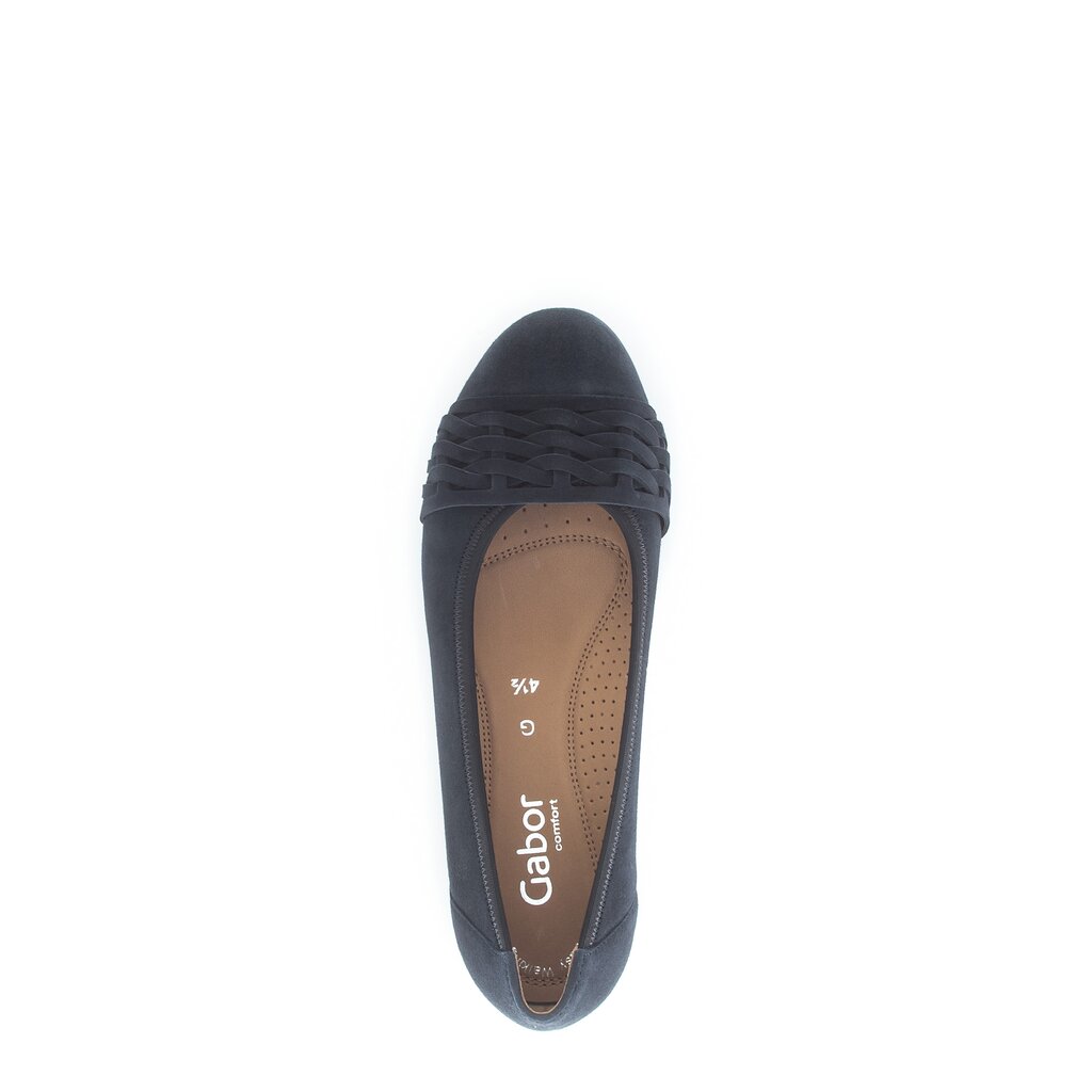 Gabor comfort Eleganter Ballerina blau