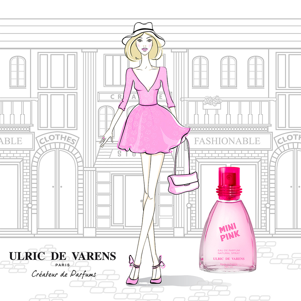 Ulric de Varens Mini Pink Eau de Parfum