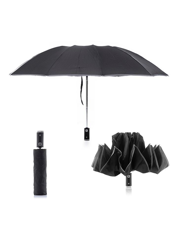 InnovaGoods Regenschirm mit umgekehrter Faltung und mit LED günstig kaufen onesize