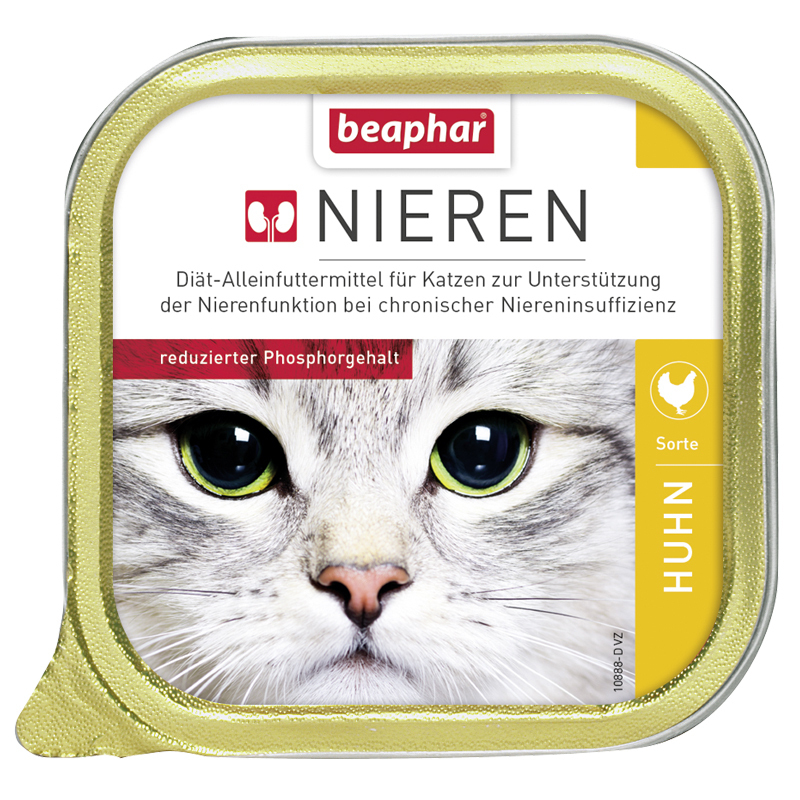 Beaphar Nierendiät Beaphar Nierendiät 16x100g Hähnchenbrust