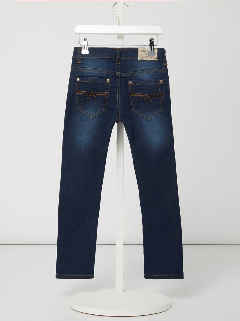 Skinny Fit Jeans mit Stretch-Anteil in jeans