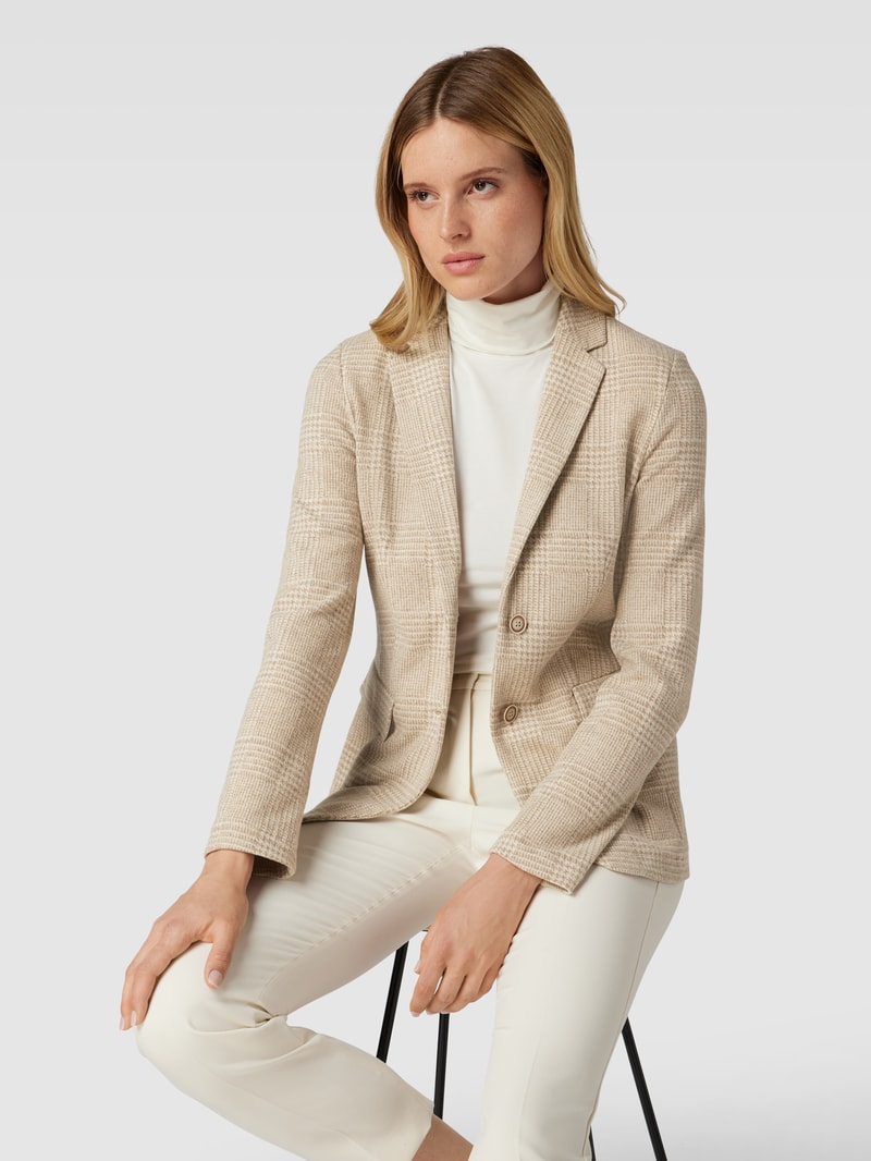 Blazer mit Pattentaschen in offwhite