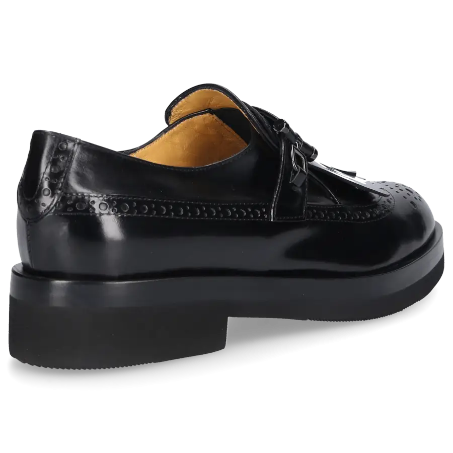 Truman's - Halbschuhe 9822 Kalbsleder - schwarz