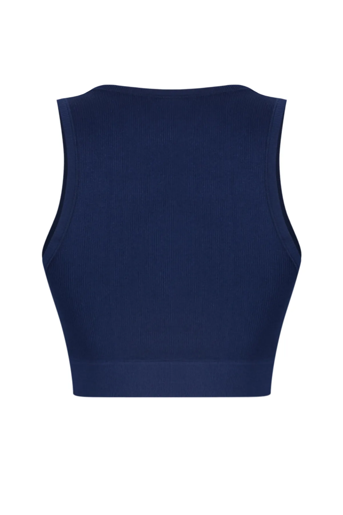Trendyol Collection  Dunkelmarineblauer nahtloser/nahtloser gerippter und leicht stützender/formender Sport-BH TWOSS21SS0024