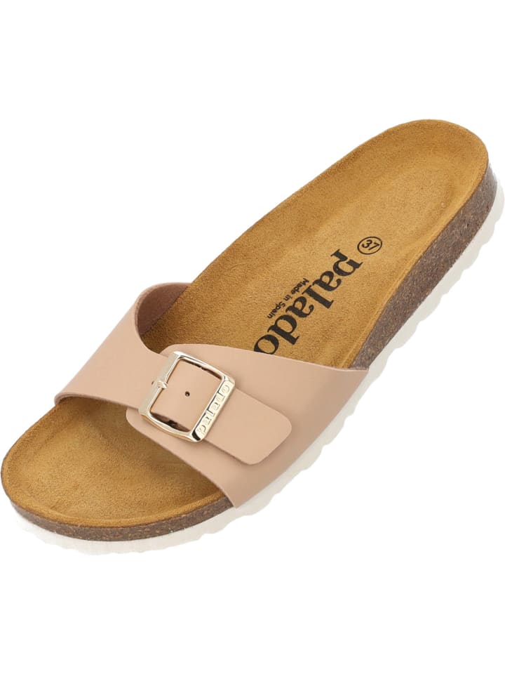 palado Pantoletten in cremebeige matt günstig kaufen