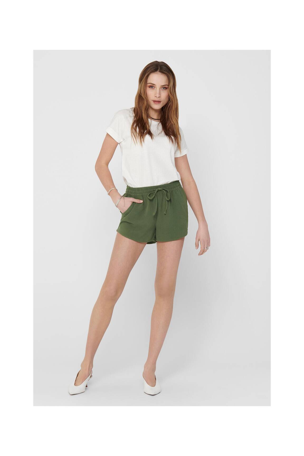 Only Shorts 1 Femme couleur vert