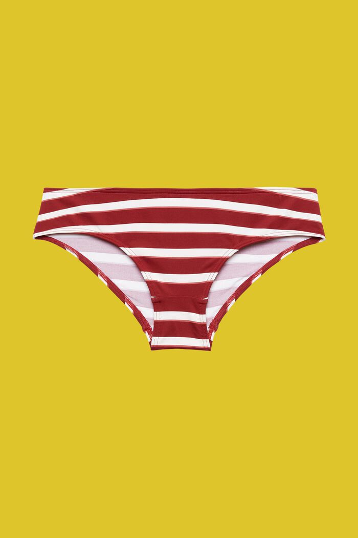 Bikini-Hipster im Streifenlook