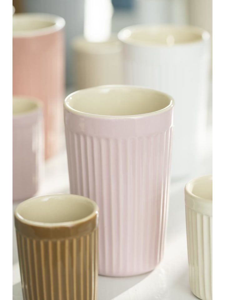 IB Laursen Cafe Latte Becher Groß Mynte ENGLISH ROSE Rosa günstig kaufen onesize