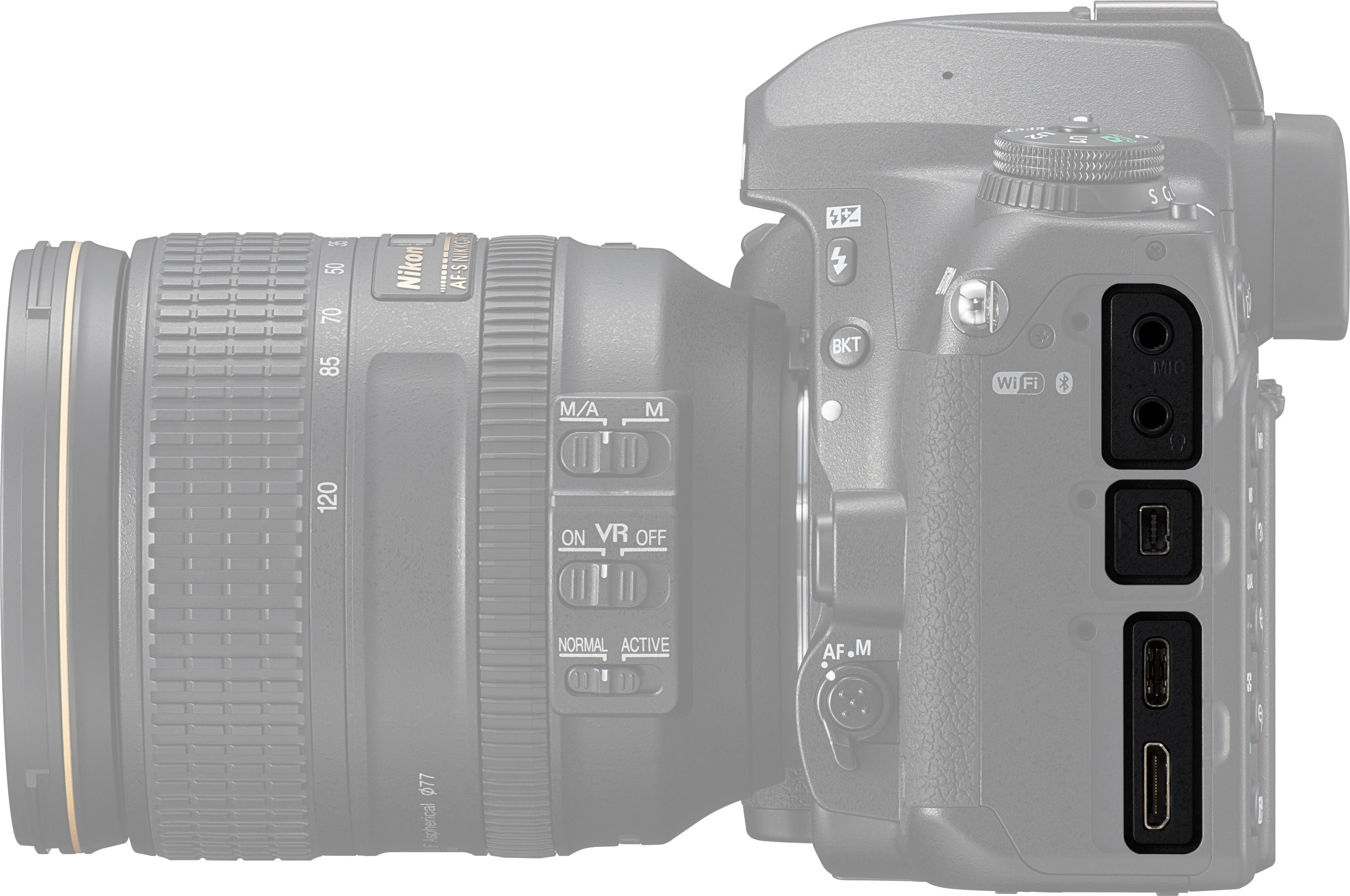 Nikon D780 KIT AF-S 24-120MM 1:4G ED VR Spiegelreflexkamera (NIKKOR 24–120 mm 1:4G ED VR, 24,5 MP, Bluetooth, WLAN (Wi-Fi)