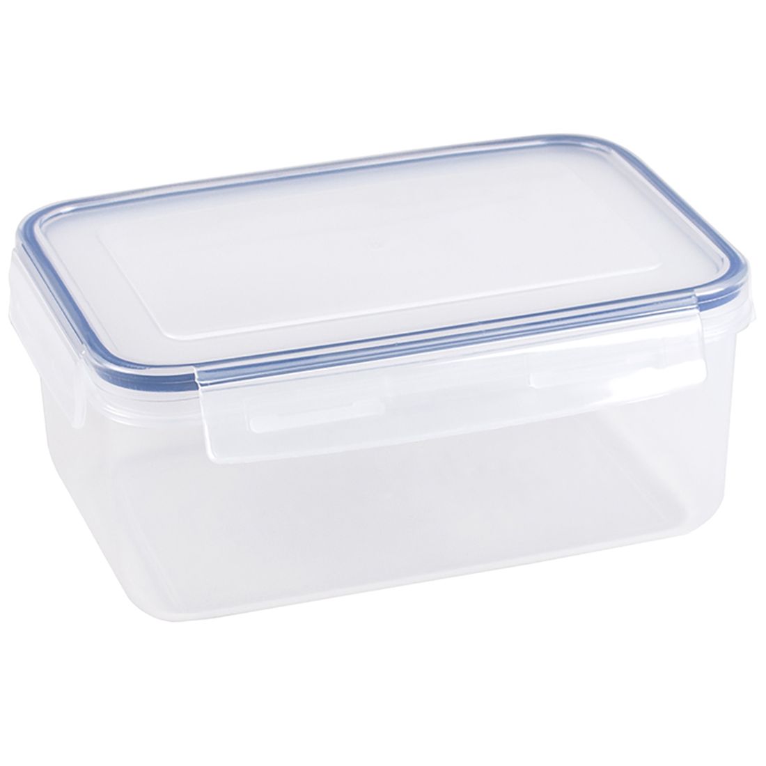 Sunware Basic 2 Liter transparente Frischhaltebox mit Clips