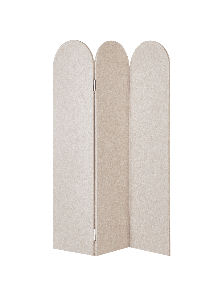 Beliani Paravent SLIMMY in Beige - (W) 120 x (H) 160 x (L) 2 cm günstig kaufen onesize