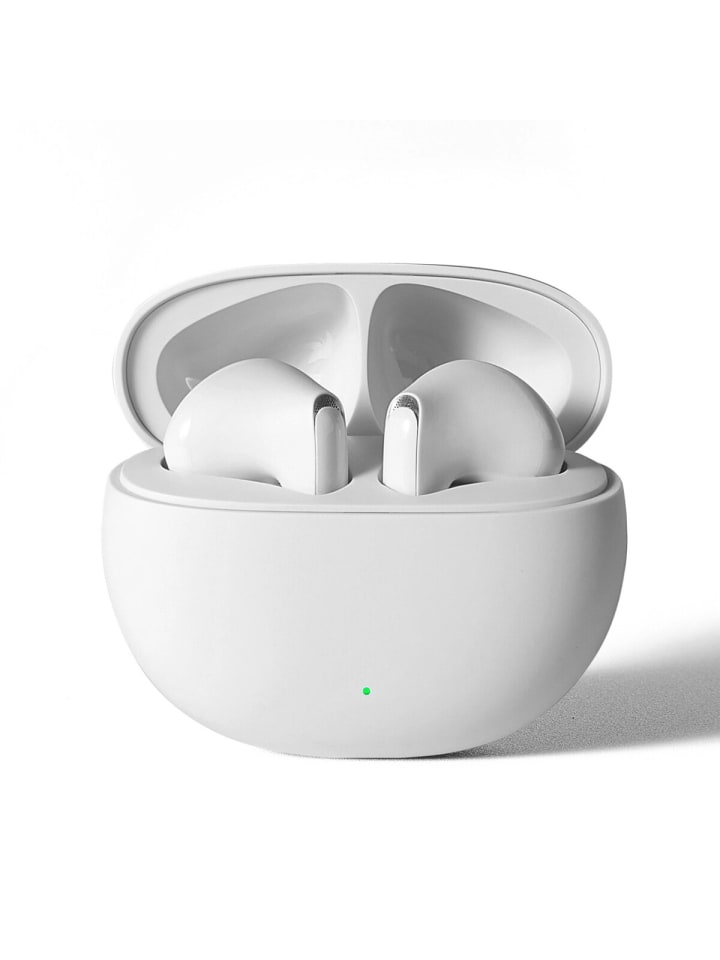 COFI 1453 Funpods Kabellose In-Ear-Kopfhörer mit Case - Bluetooth 5.3 in Weiß günstig kaufen onesize