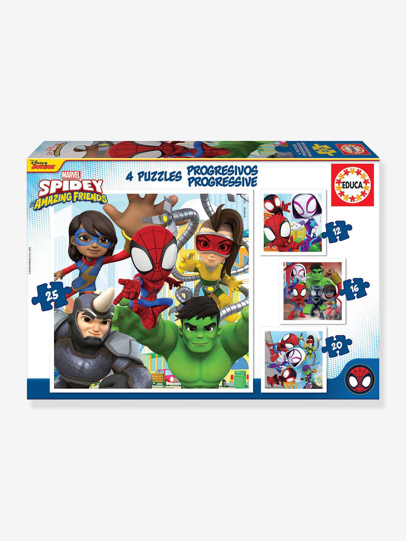 Educa Kinder Lernpuzzles Spidey & His Amazing Friends EDUCA - mehrfarbig