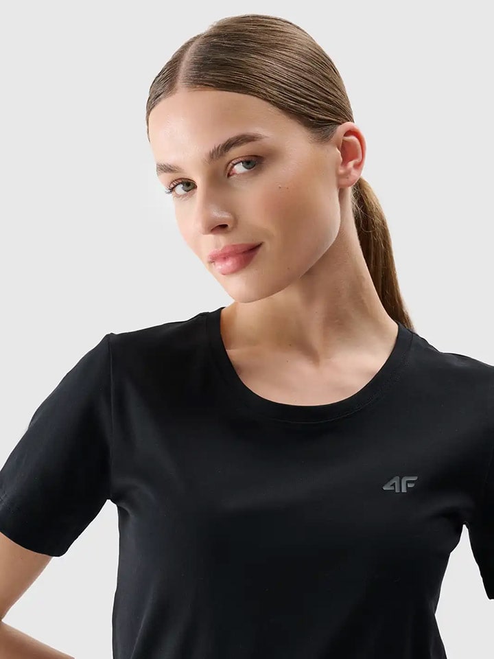 4F Shirt in Schwarz günstig kaufen