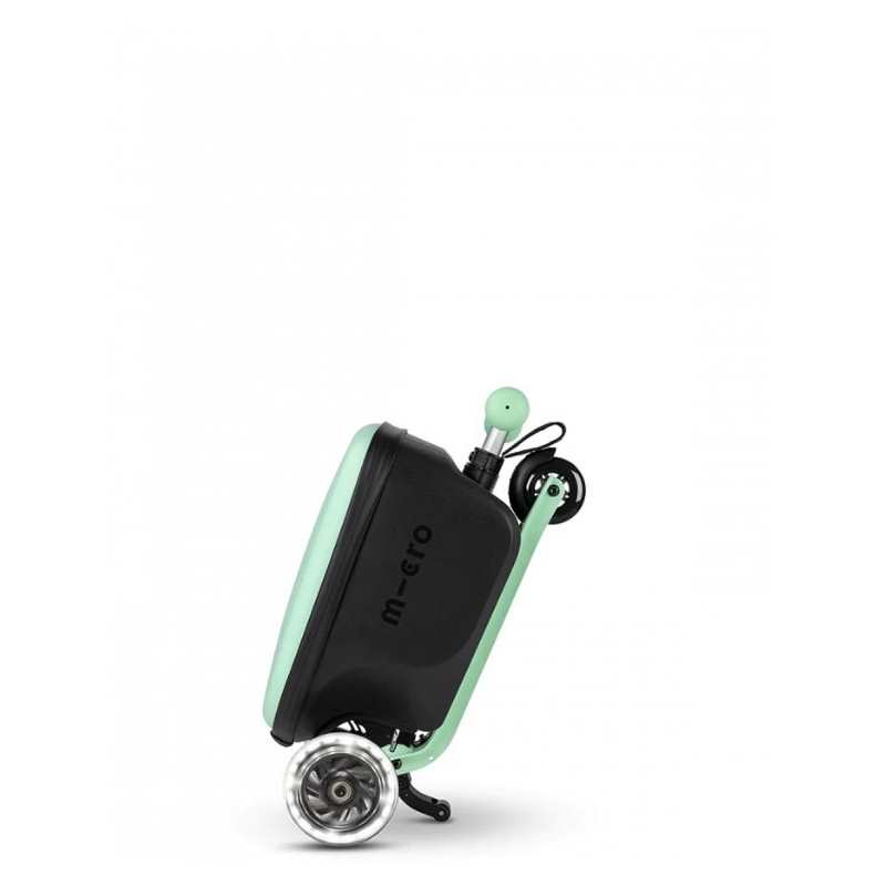 Trottinette et valise Micro Junior Mint