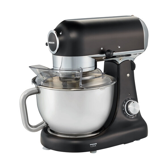 Premium-Küchenmaschine (MD16480), schwarz-matt