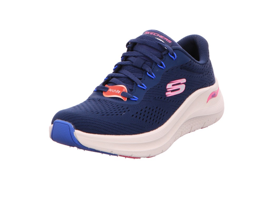 SKECHERS Freizeit Schnürer blau