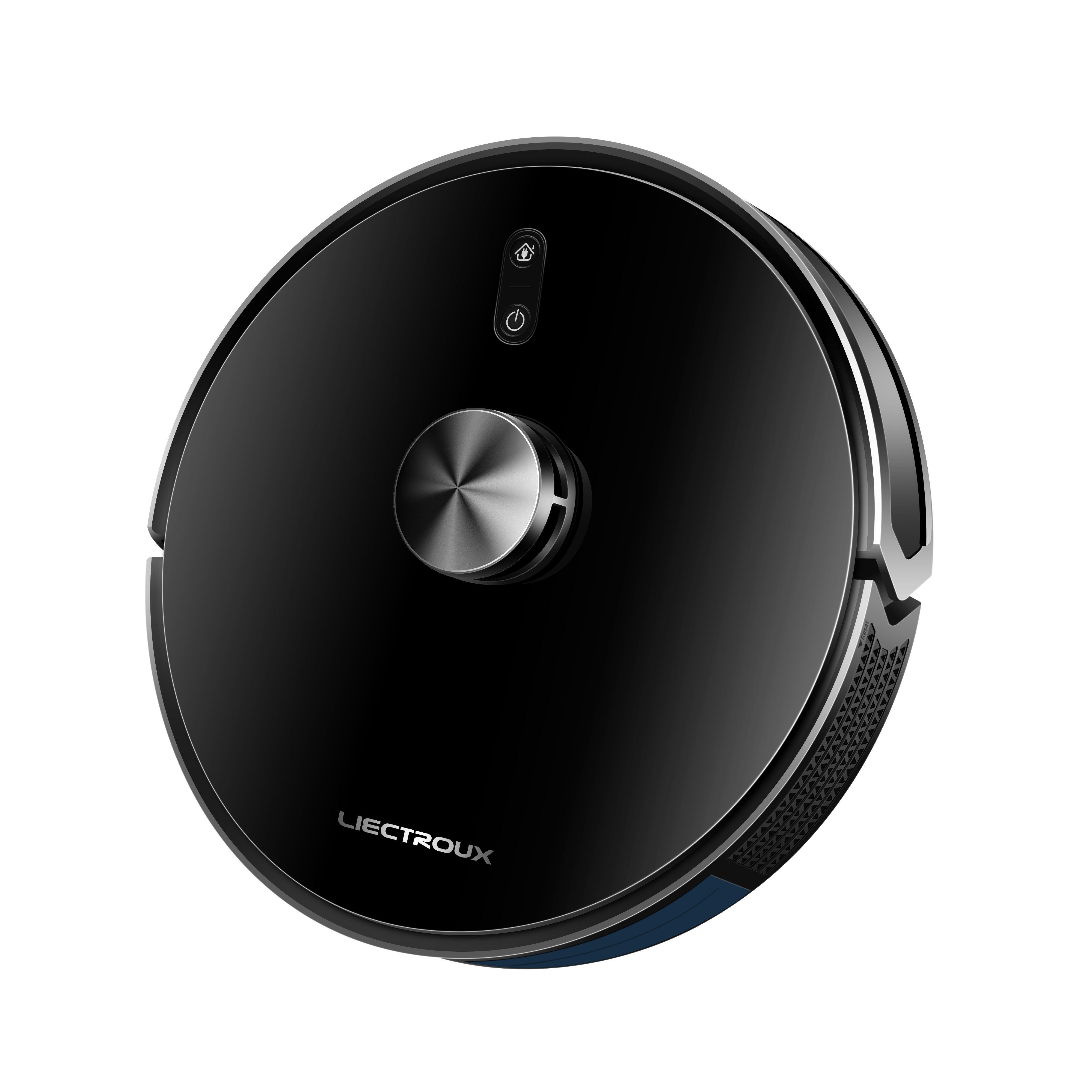 LIECTROUX Nass-Trocken-Saugroboter X6 Smart Robotic Cleaner mit erweiterten Funktionen, 40,00 W, Beutellos, 40 W, 2100 PA, 3 Saugmodi, HEPA, Y-Pfad-Schrubben, Anti-Fall, 40