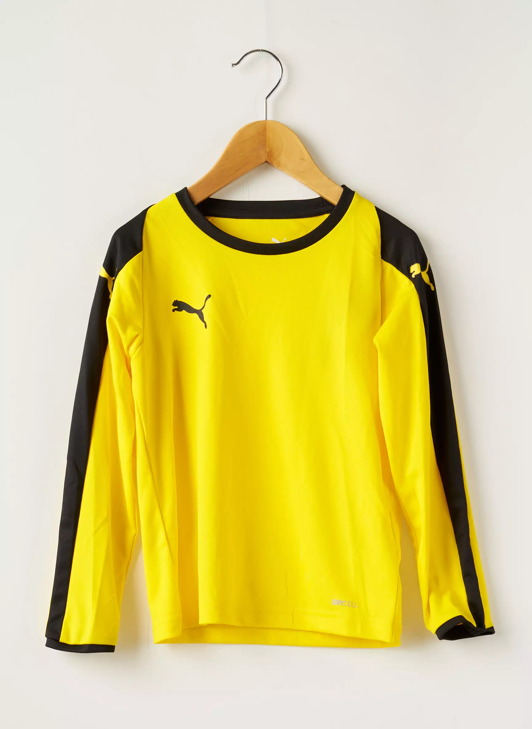Puma Tshirts Garcon couleur jaune
