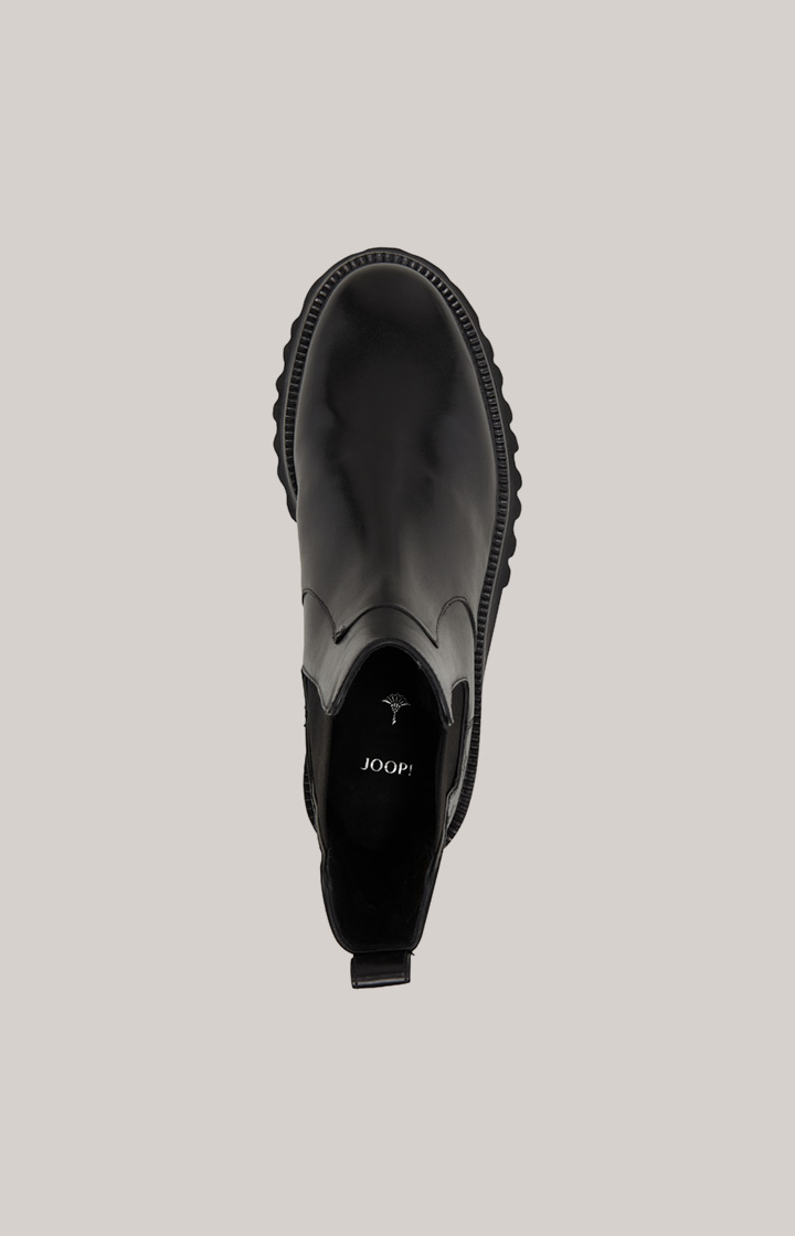 Chelsea Boots Pero Stampa Mario in Schwarz