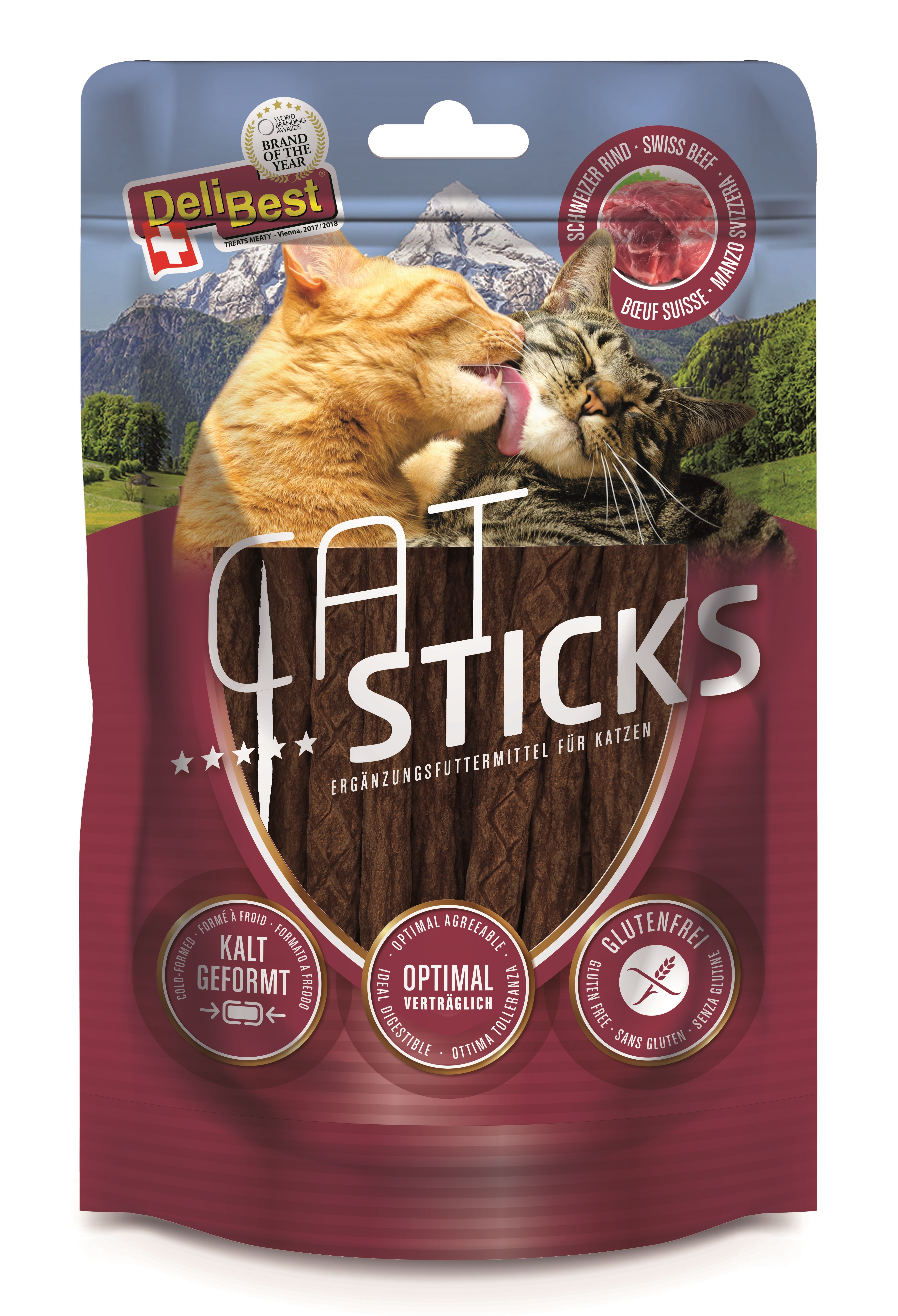 DeliBest Snacks DeliBest Sticks Rind 12x50g