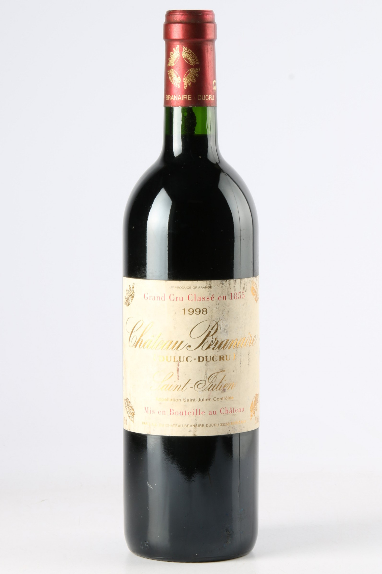 Château Branaire Ducru 1998, Saint Julien