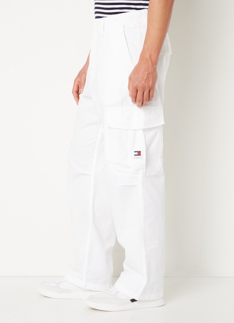 Pantaloni cargo Tommy Hilfiger Aiden cu croială dreaptă și buzunare laterale