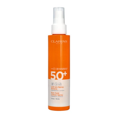 Clarins Αντηλιακό Γαλάκτωμα Σώματος σε Σπρέι SPF 50 150 ml
