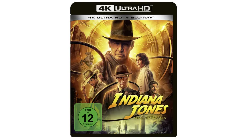 Indiana Jones und das Rad des Schicksals  (4K Ultra HD) (+ Blu-ray)