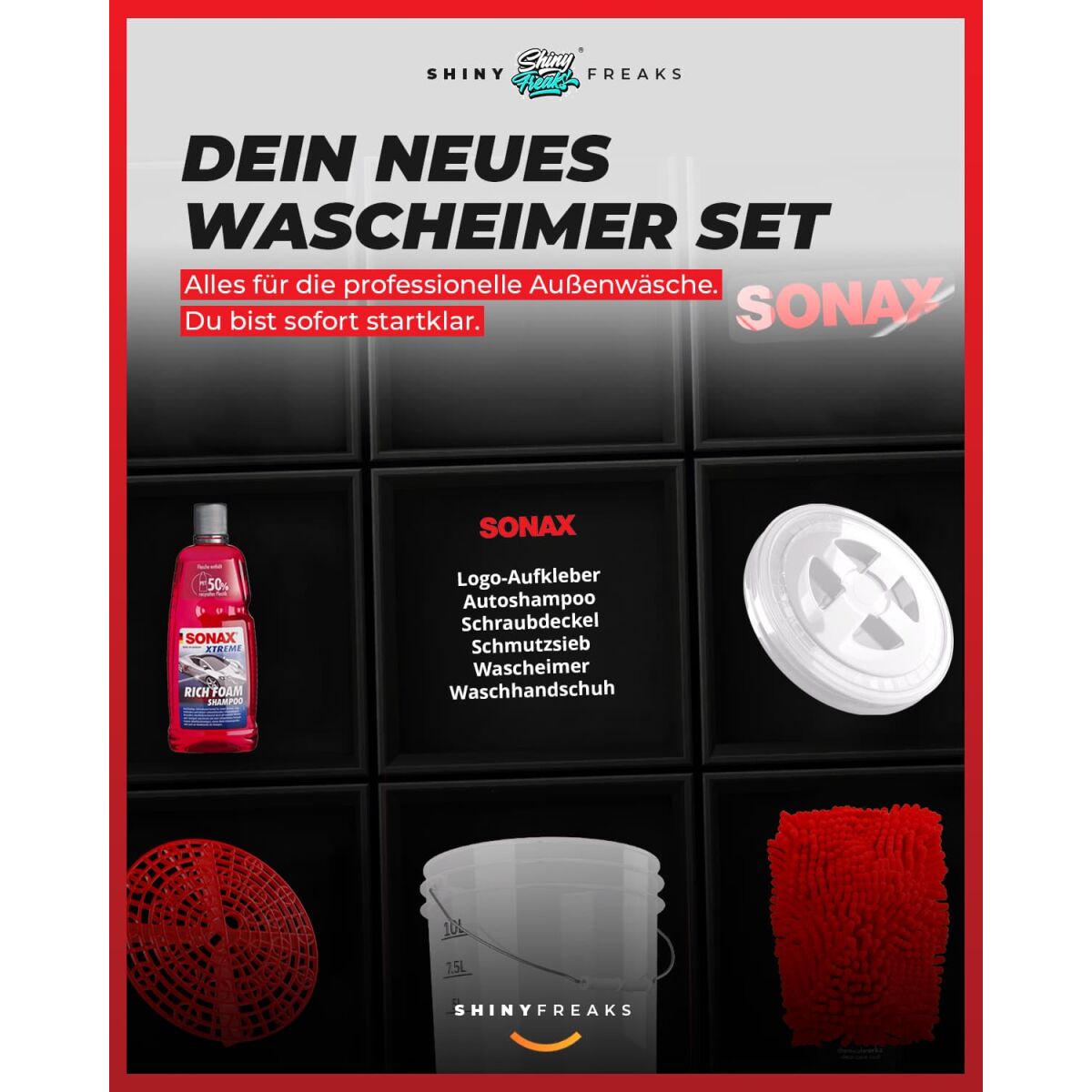 Sonax - Wascheimer Set | Starter 13L
