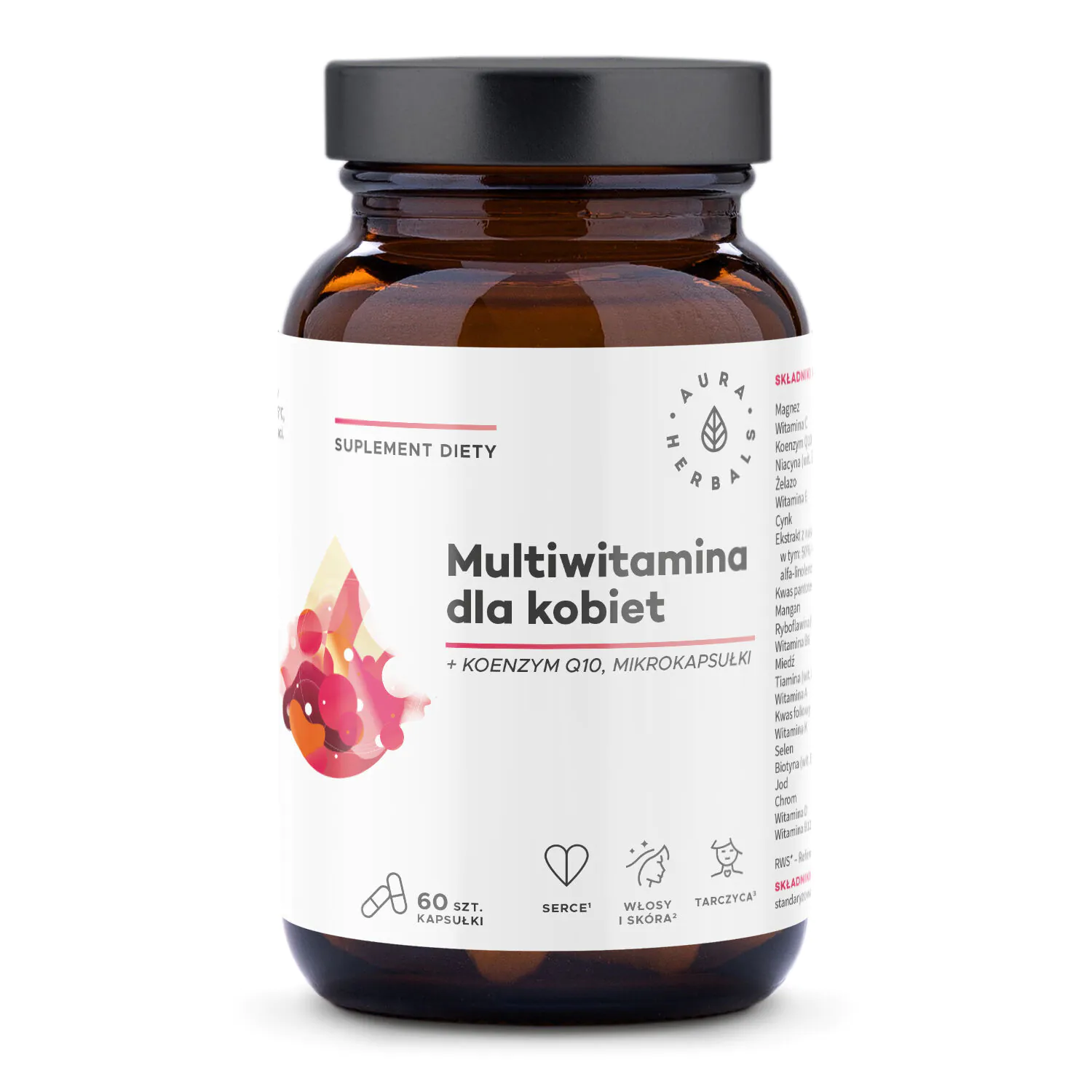 Aura Herbals multivitaminske mikrokapsule za žene