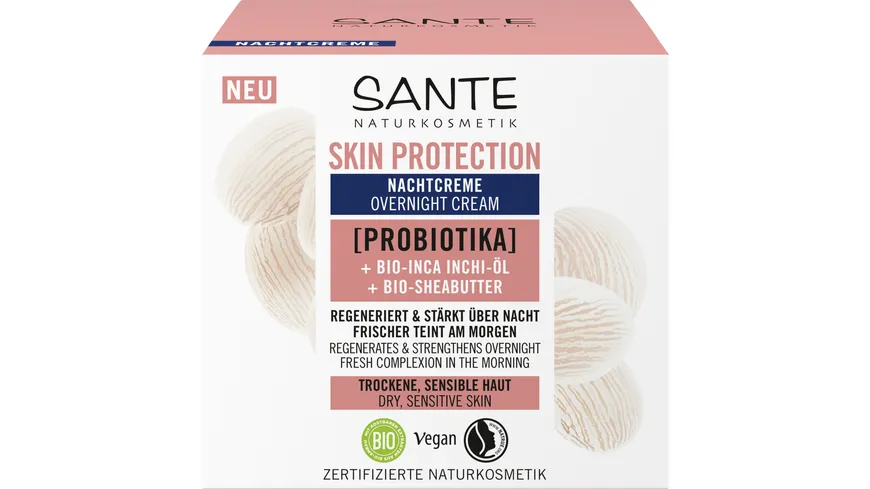 SANTE Skin Protection Nachtcreme 50 ml