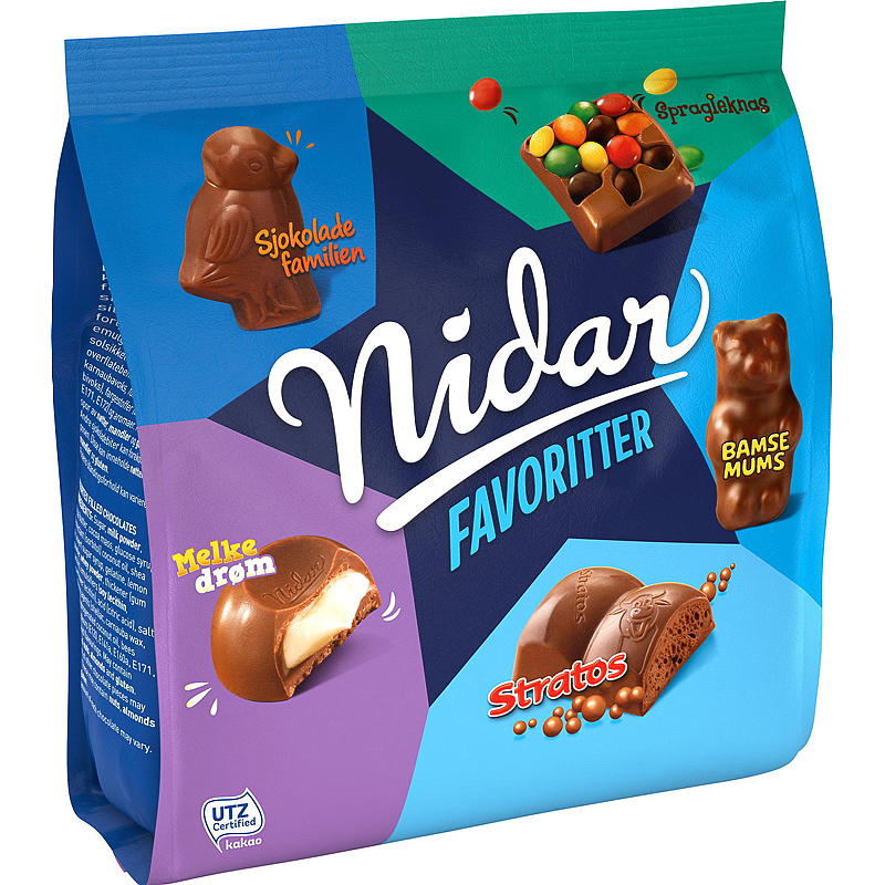 Nidar Nidar favoritter 300 g Stratos